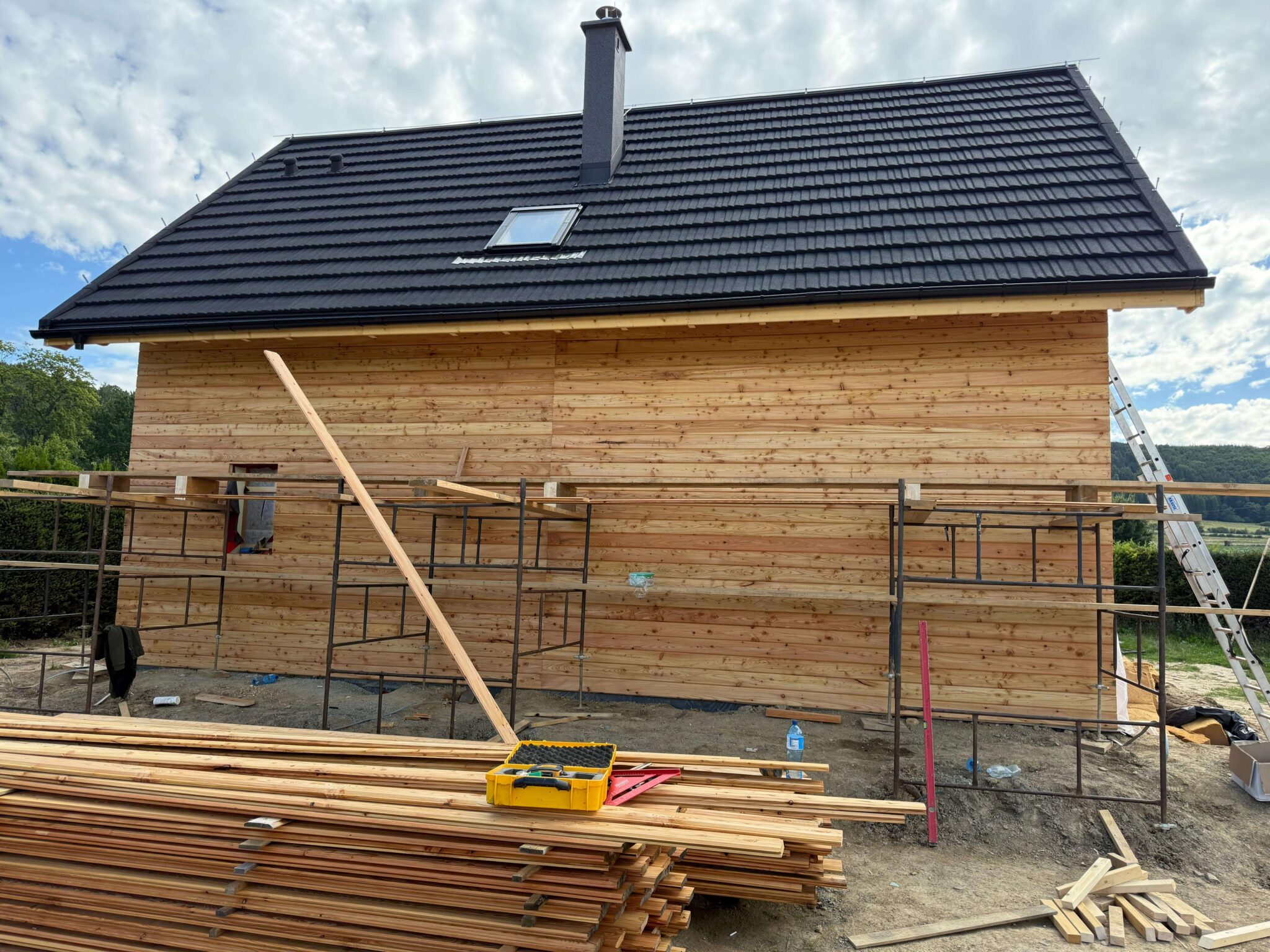 wykończenie budynku